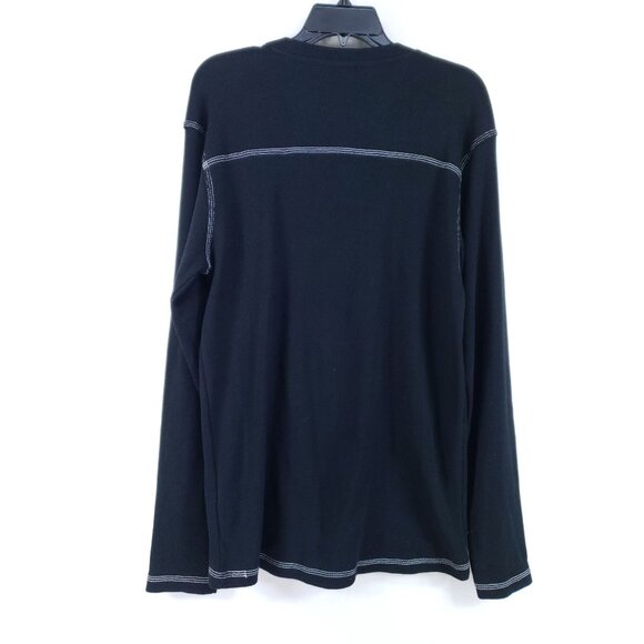 BKE Thermal Shirt Men's Size Medium Black - Picture 4 of 8